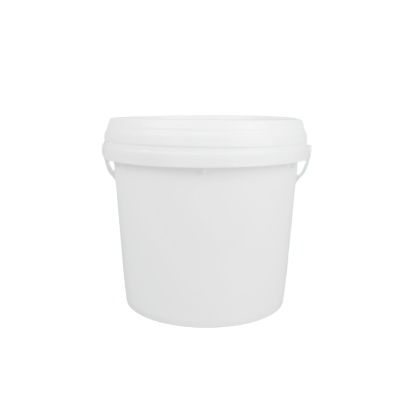 4L Plastic Pail with Plastic Handle for Retail Packaging