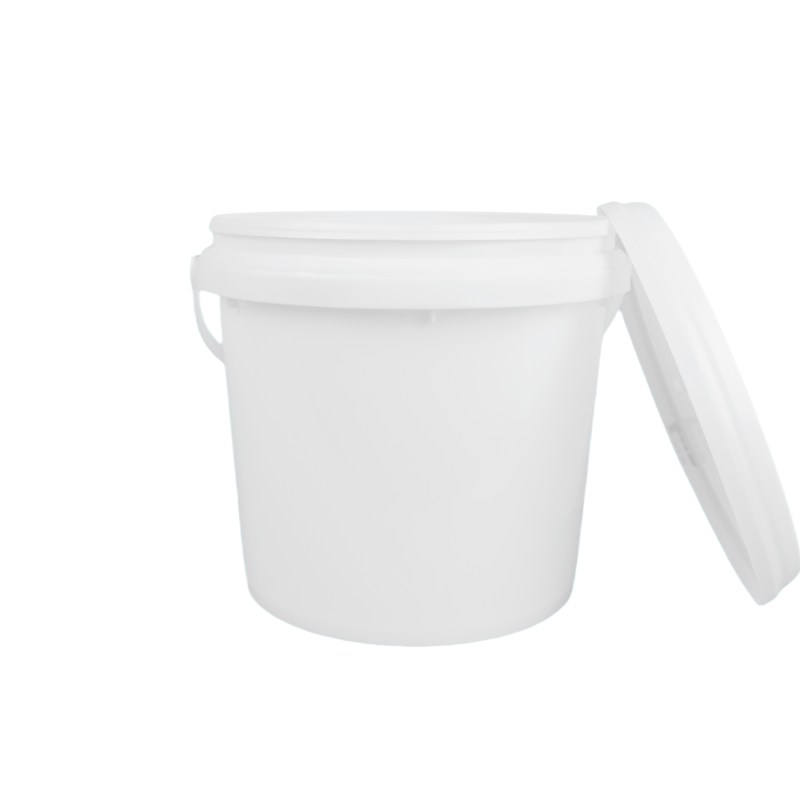 4L Plastic Pail with Plastic Handle for Retail Packaging - Image 3