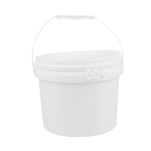 5L Food Grade Round Plastic Bucket with Lid