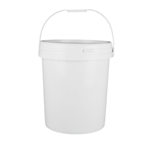 25L Plastic Bucket with Lid for Paint and Chemical Packaging