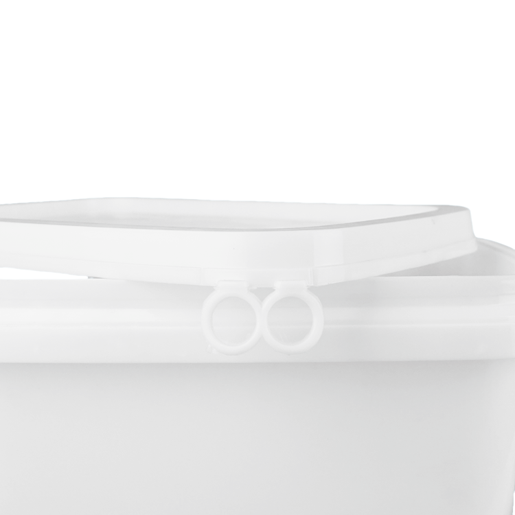 5L Rectangular Plastic Pail for Paint Packaging - Image 3