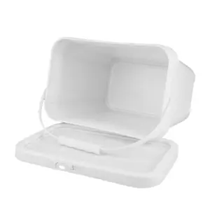 6L Rectangular Plastic Bucket with Lid for Industrial Packaging