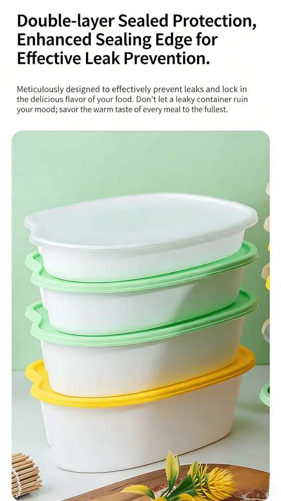 Rice shape disposable container