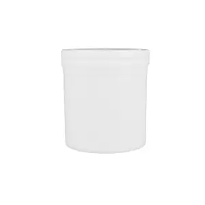 800ml White Plastic Jar for Paint Glue Packaging