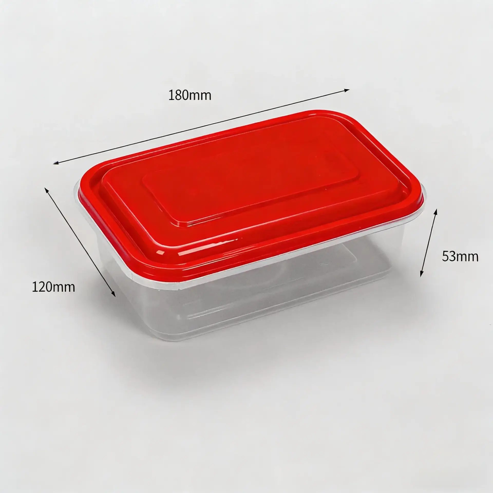 Rectangular Microwave Safe PP Takeaway Food Container for Hot Meals with Lock - Image 4