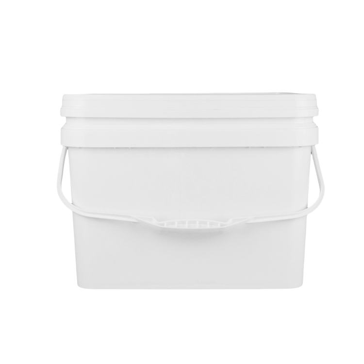 20L Rectangular Plastic Pail with Lid for Chemical Packaging - Image 3