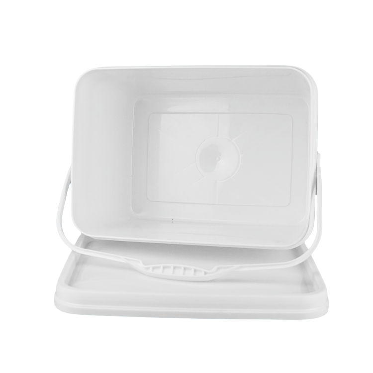 20L Rectangular Plastic Pail with Lid for Chemical Packaging - Image 5