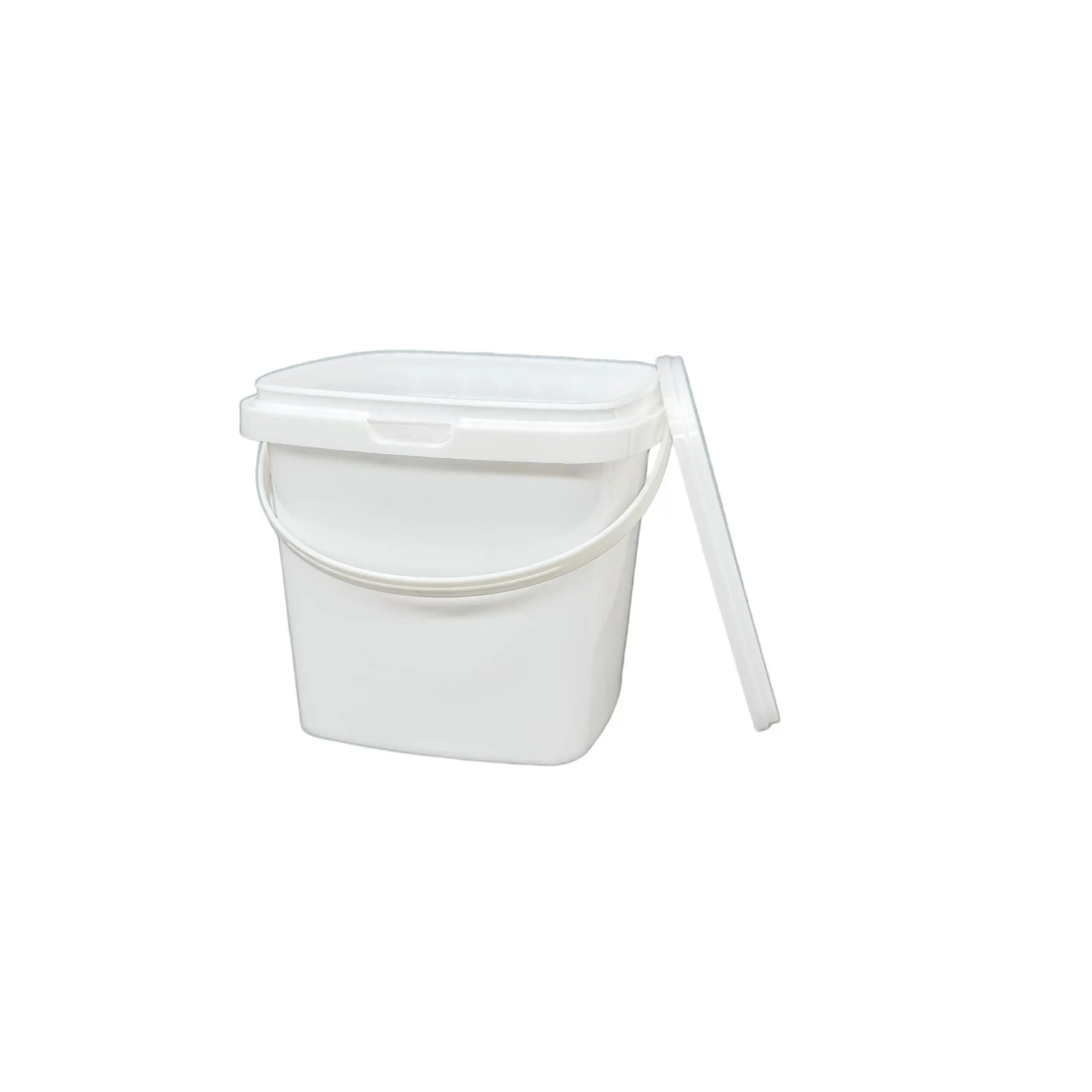 750ml Square Food Grade Plastic Container with Lid for Takeaway Food Delivery - Image 2